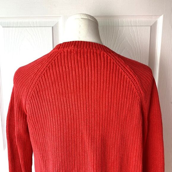 Lauren Ralph Lauren Petite Small Pink Sweater Slits on Sides - Picture 7 of 7